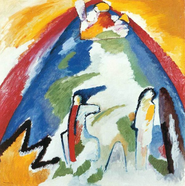 Une montagne 1909 – Vassily Kandinsky Vassily Kandinsky 70x70