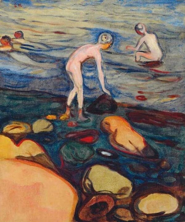 Baignade – Edvard Munch Edvard Munch 70x85