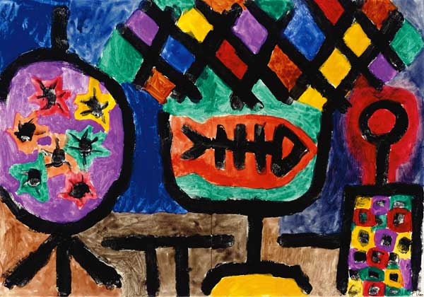 Nature morte du musée – Paul Klee Paul Klee 105x70