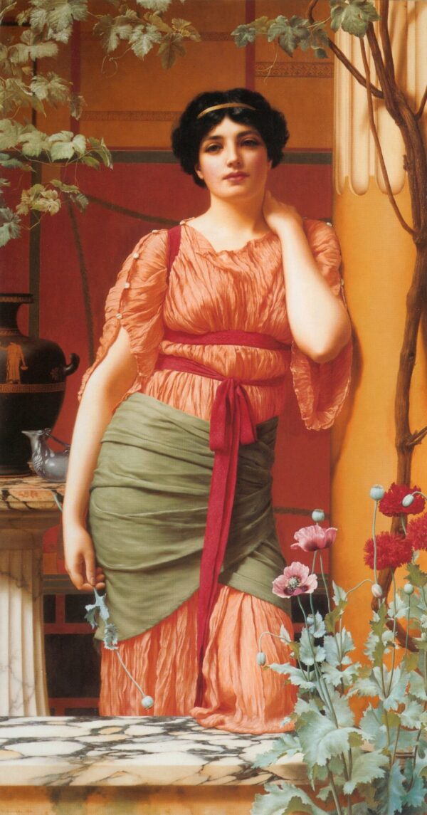 Nérissa – John William Godward John William Godward 70x140