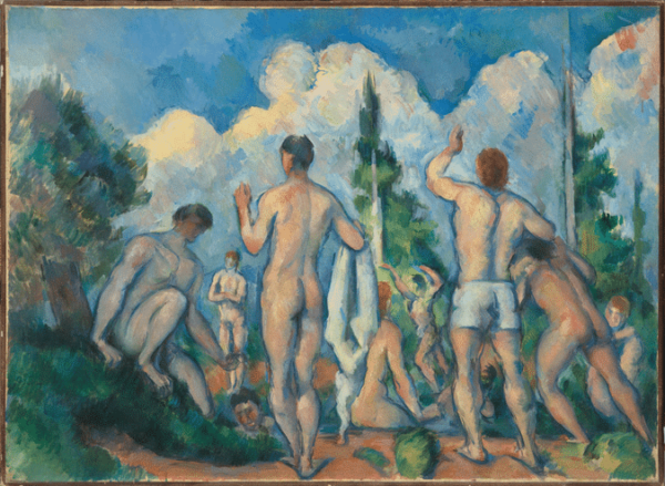 Baigneurs – Paul Cézanne Paul Cézanne 105x70