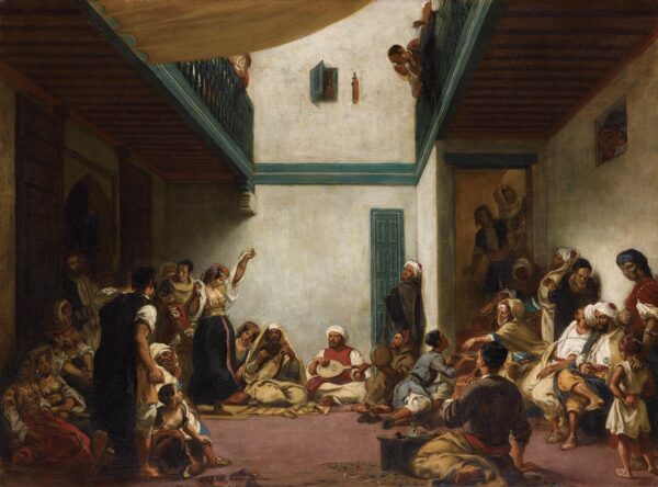 Noce juive dans le Maroc – Eugène Delacroix Eugène Delacroix 105x70