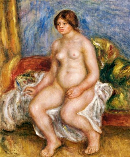 Femme nue sur coussins verts – Pierre-Auguste Renoir Pierre-Auguste Renoir 70x85