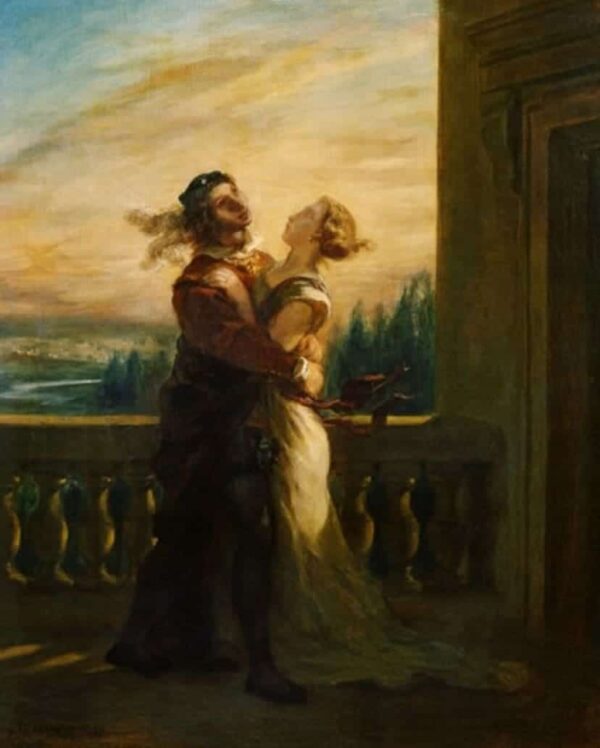 Romeo et Julia – Eugène Delacroix Eugène Delacroix 70x85