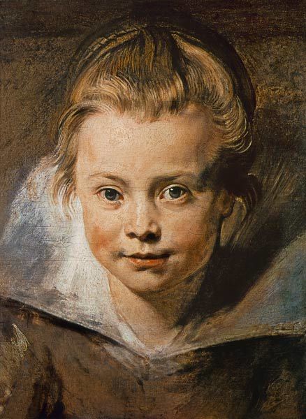 Tête d’un enfant (Clara-Serena Rubens) autour de 1616 – Peter Paul Rubens Peter Paul Rubens 70x105