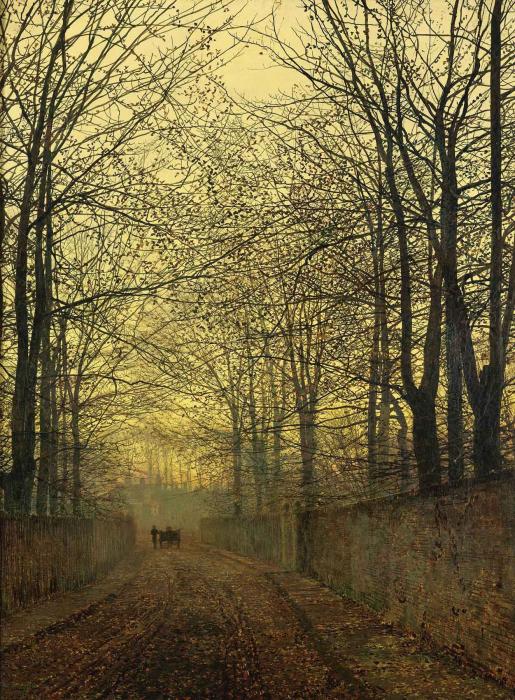 Octobre Or – John atkinson grimshaw John Atkinson Grimshaw 70x105