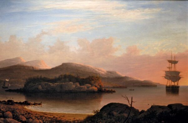 Au large de l’île du Mont-Désert – Fitz Henry Lane Fitz Henry Lane 105x70