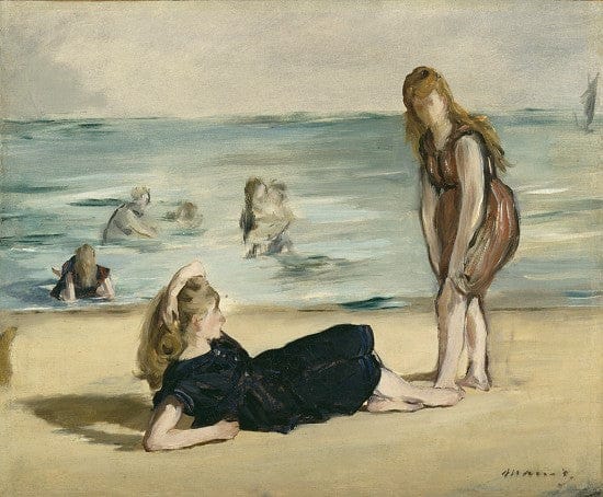 Femmes sur la plage – Edouard Manet Édouard Manet 85x75