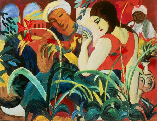 Femmes orientales (Odalisques) – August Macke August Macke 85x75