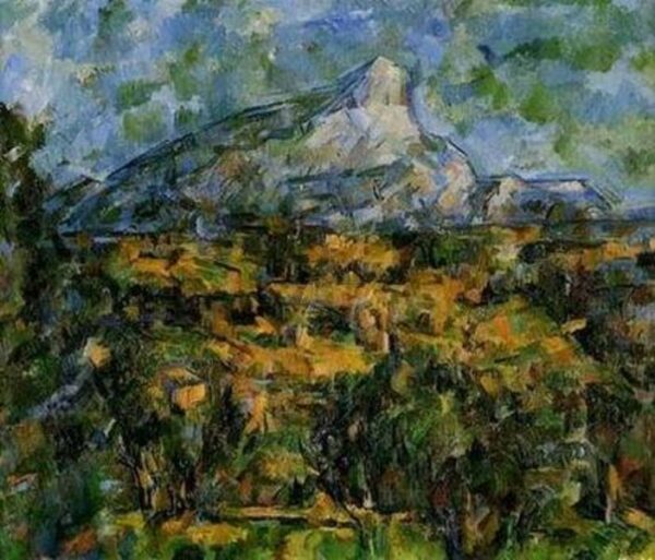 Paysage d’Aix avec le Mont Saint-Victoire – Paul Cézanne Paul Cézanne