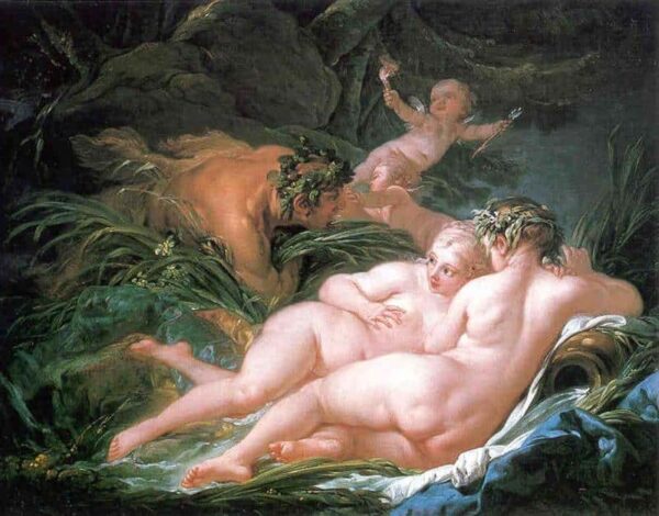 Pan and Syrinx – François Boucher François Boucher 85x75