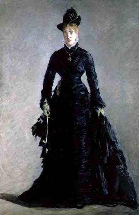 Une dame parisienne – Edouard Manet Édouard Manet 70x105