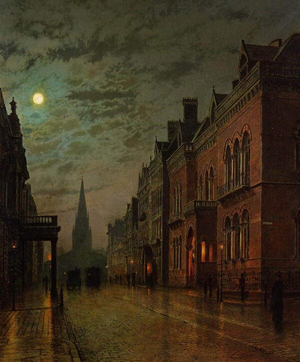 Park Row, Leeds – John atkinson grimshaw John Atkinson Grimshaw 70x85