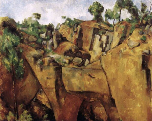 La carrière de Bibémus – Paul Cézanne Paul Cézanne 85x75