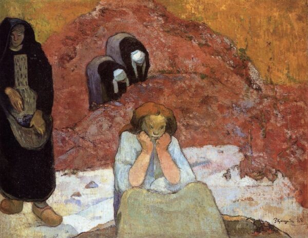 Humain misère – Paul Gauguin Paul Gauguin 85x75