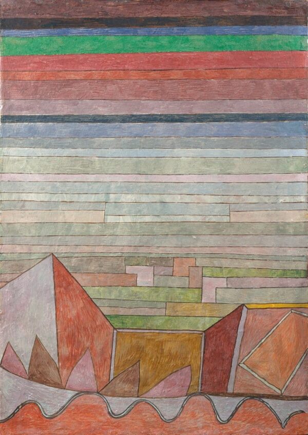 Vue sur le pays fertile – Paul Klee Paul Klee 70x105