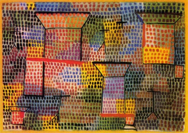 Croix et colonnes – Paul Klee Paul Klee 105x70