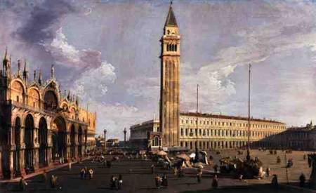 Piazza San Marco, regardant vers le sud-ouest – Canal Giovanni Antonio Giovanni Antonio Canal 105x70