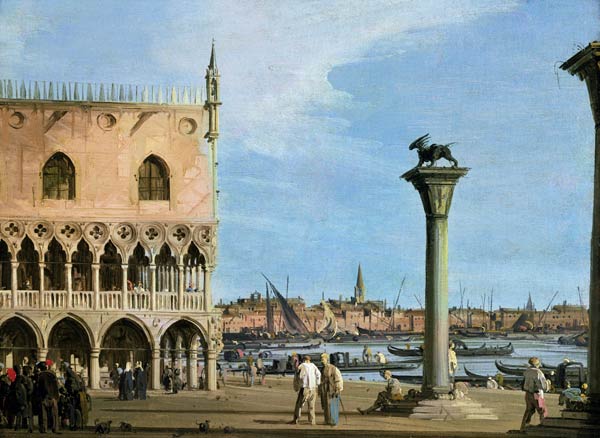 La Piazzetta di San Marco en regardant vers le sud, Venise – Giovanni Antonio Canal Giovanni Antonio Canal 105x70