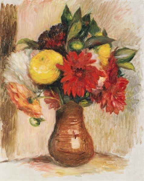 Bouquet de fleurs dans une cruche – Pierre-Auguste Renoir Pierre-Auguste Renoir 70x85