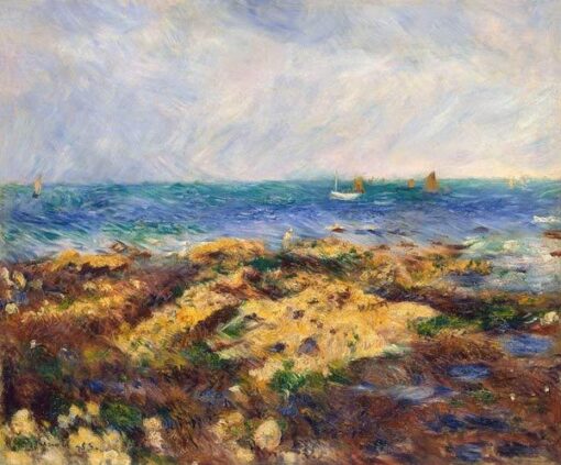 Marée basse à Yport – Pierre-Auguste Renoir Pierre-Auguste Renoir 2