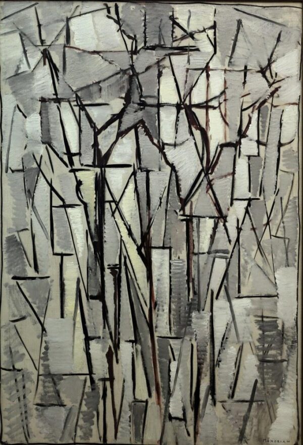 Arbres de composition II – Mondrian Piet Mondrian 70x105