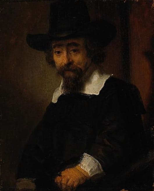 Portrait d’Ephraim Bueno – Rembrandt van Rijn Rembrandt van Rijn 70x85