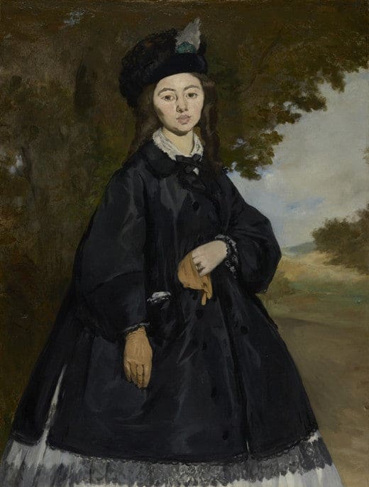 Portrait de Madame Brunet – Edouard Manet Édouard Manet