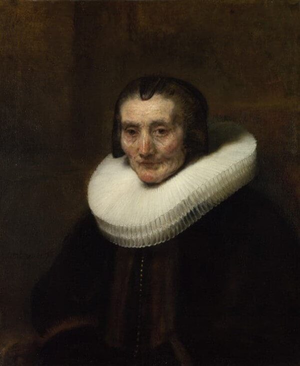 Portrait de Margaretha de Geer, épouse de Jacob Trip – Rembrandt van Rijn Rembrandt van Rijn 70x85