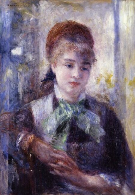 Portrait de Nini Lopez – Pierre-Auguste Renoir Pierre-Auguste Renoir