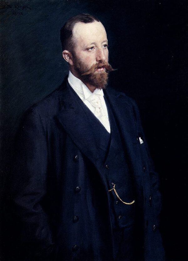 Portrait d’un gentleman – Peder Severin Kroyer Peder Severin Krøyer 70x105