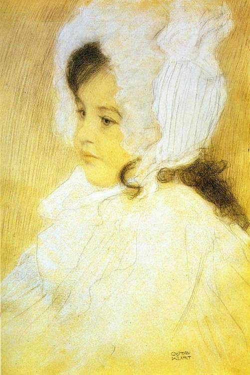 Portrait d’une fille – Gustav Klimt Gustav Klimt 70x105