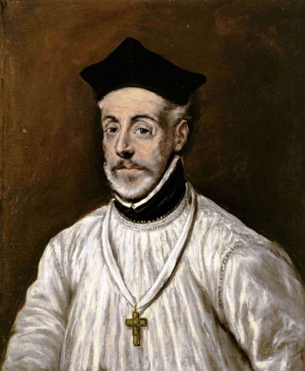 Portrait of Diego de Covarrubias – El Greco El Greco 70x85