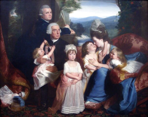 La famille Copley – John Singleton Copley John Singleton Copley 85x75