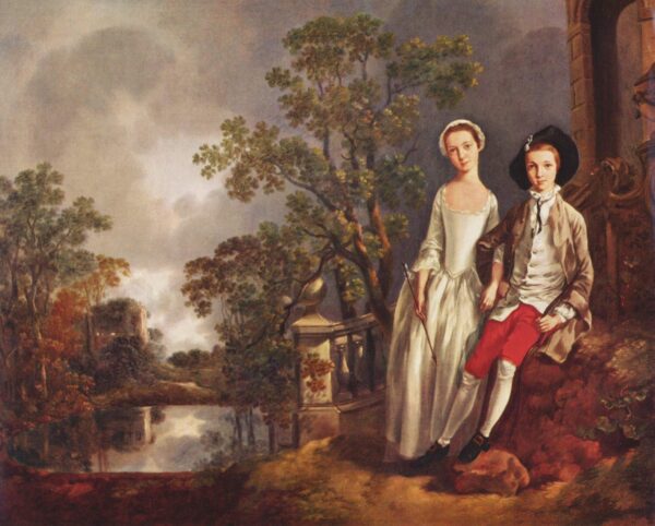 Portrait de Heneage Lloyd et de sa sœur, Lucy – Thomas Gainsborough Thomas Gainsborough