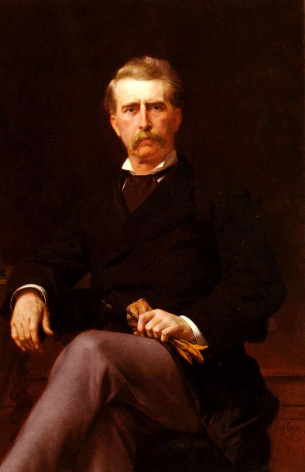 Portrait de John William Mackay – Alexandre Cabanel Alexandre Cabanel 70x105