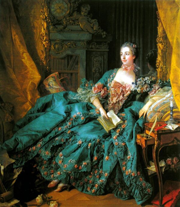 Madame de Pompadour – François Boucher François Boucher 70x70