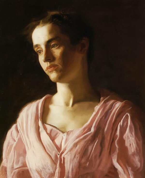 Portrait de Maud Cook – Thomas Eakins Thomas Eakins 70x85