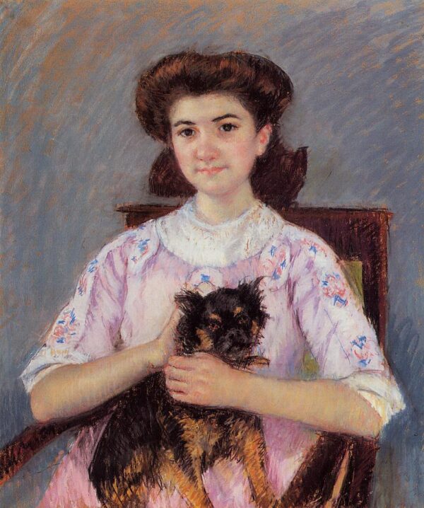 Portrait de Mie Louise Durand Ruel – Mary Cassatt Mary Cassatt 70x85