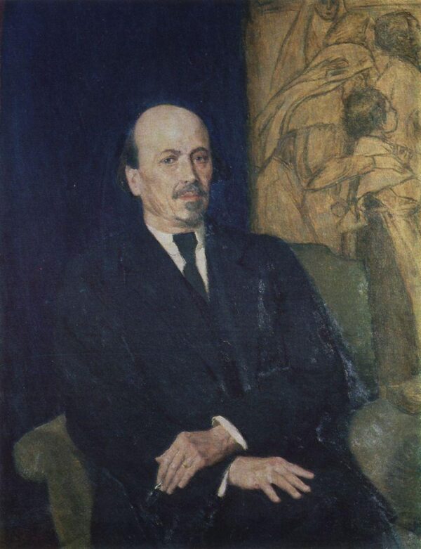 Portrait de Mikhail Nesterov – Viktor Vasnetsov Viktor Vasnetsov