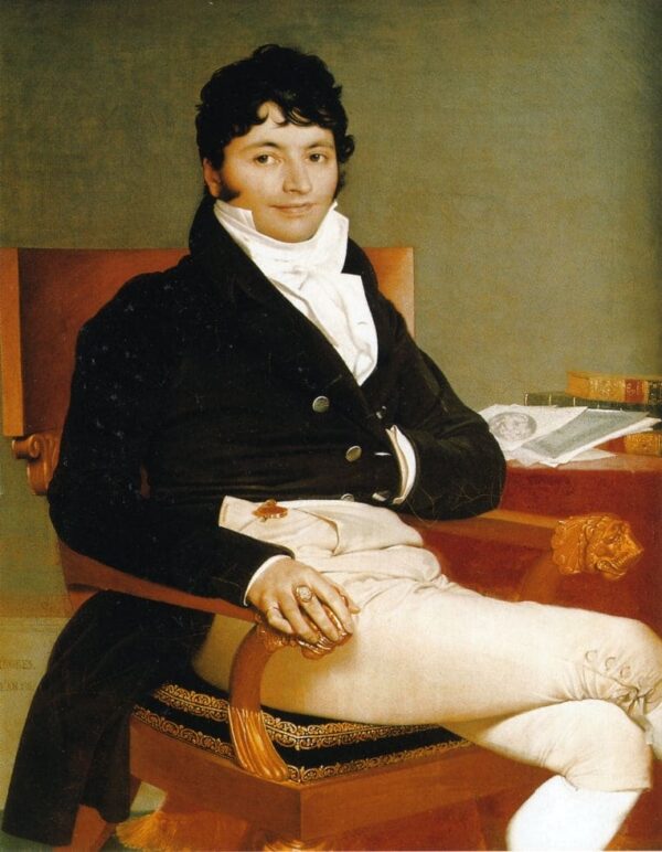 Portrait de Monsieur Rivière – Jean-Auguste-Dominique Ingres Jean-Auguste-Dominique Ingres 70x85