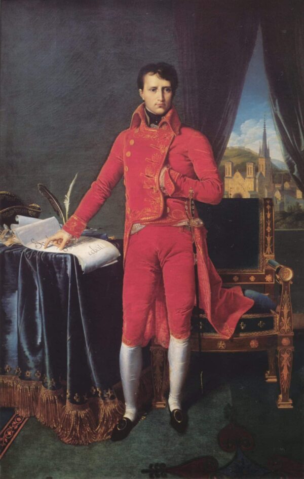 Portrait de Napoléon Bonaparte, Le premier conseil – Jean-Auguste-Dominique Ingres Jean-Auguste-Dominique Ingres 70x105