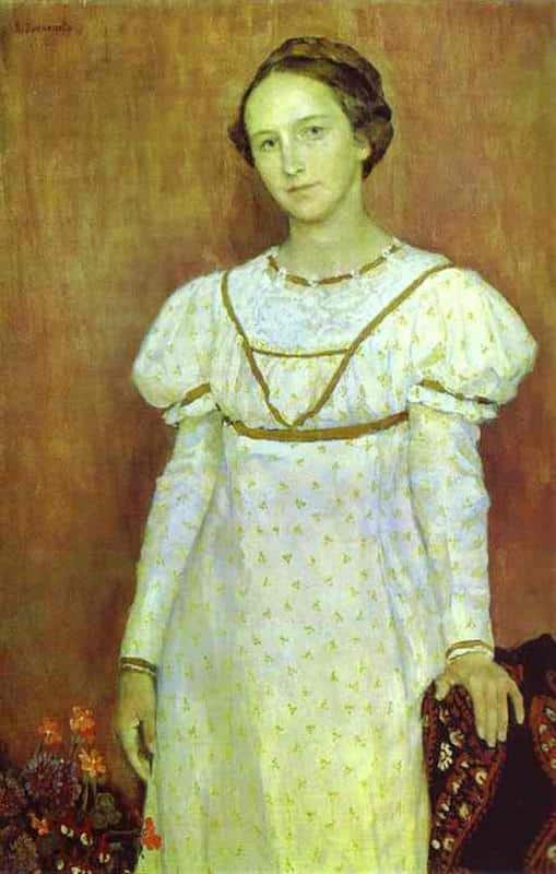 Portrait d’Olga Poletayeva – Viktor Vasnetsov Viktor Vasnetsov