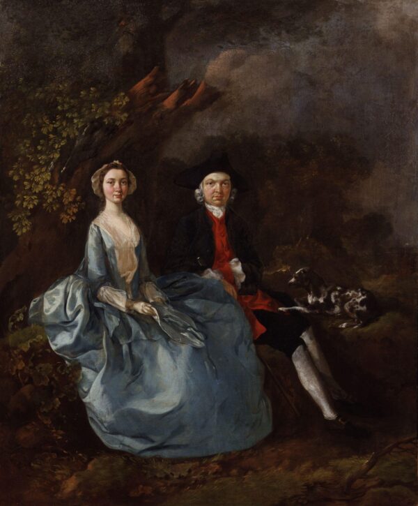 Portrait de Sarah Kirby (née Bull) et John Joshua Kirby – Thomas Gainsborough Thomas Gainsborough