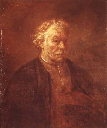 Portrait d’une personne âgée – Rembrandt van Rijn Rembrandt van Rijn 70x85