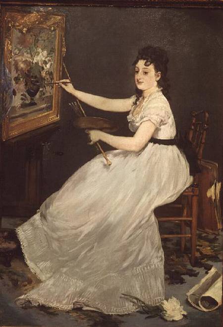 Portrait d’Eva Gonzales – Edouard Manet Édouard Manet