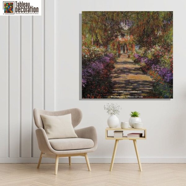 L’avenue de Giverny – Claude Monet Claude Monet 70x70 5