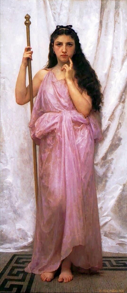 Jeune prêtresse – William Bouguereau William Bouguereau 70x160