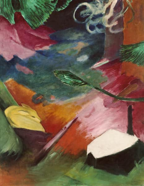 Chevreuil dans la forêt I – Franz Marc Franz Marc 70x70