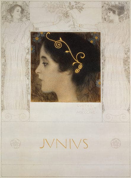 Junius – Gustav Klimt Gustav Klimt 70x105